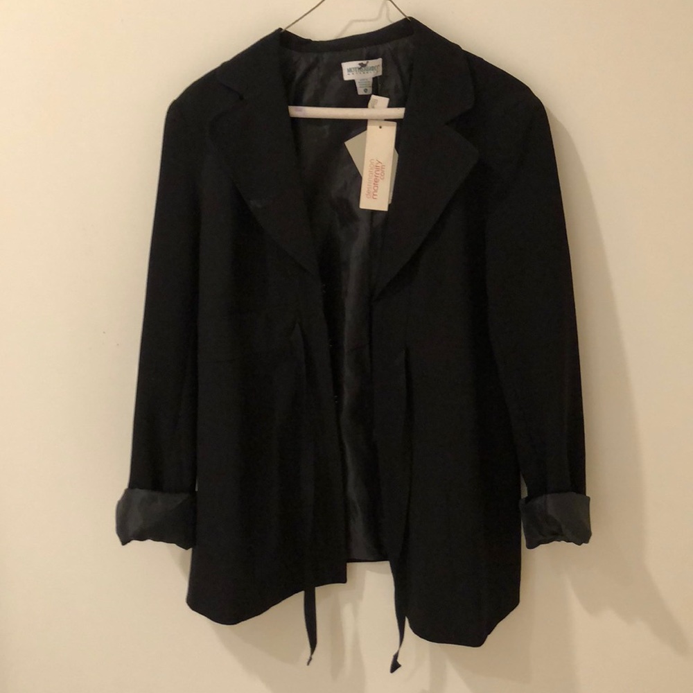 Motherhood maternity black jacket